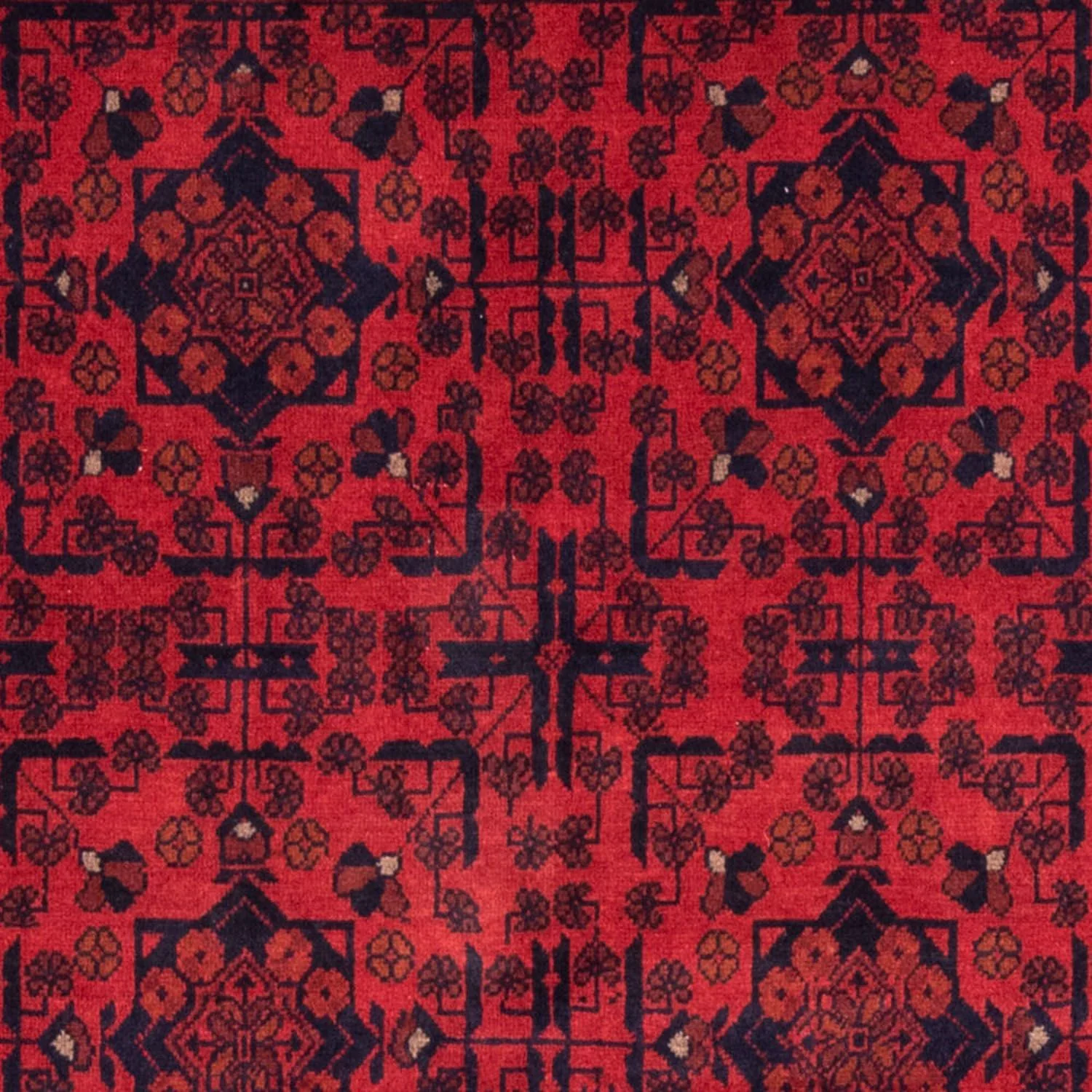 Afghan Teppich - Kunduz 186 x 126 cm - rot - Image 2