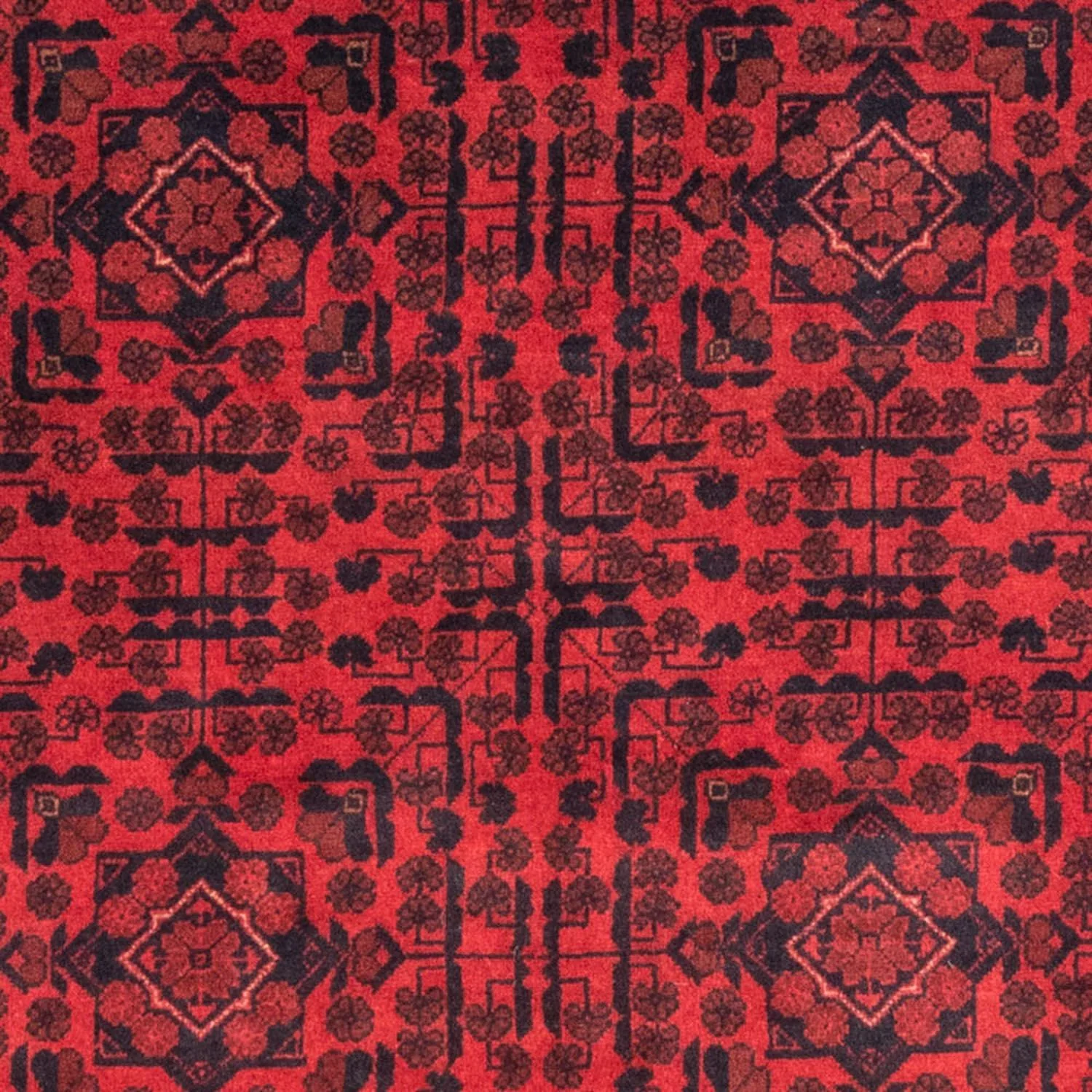 Afghan Teppich - Kunduz 187 x 122 cm - rot - Image 2