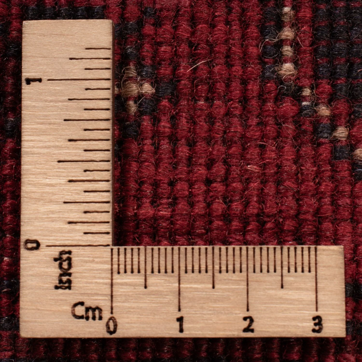 Afghan Teppich - Kunduz - 195 x 125 cm - dunkelrot - Image 6