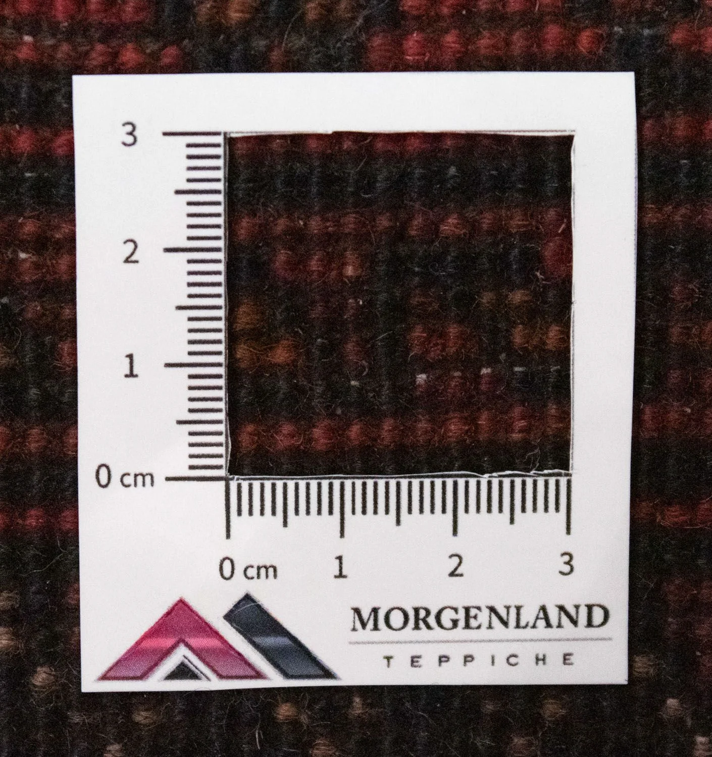 Afghan Teppich - Kunduz 197 x 126 cm - rot - Image 6