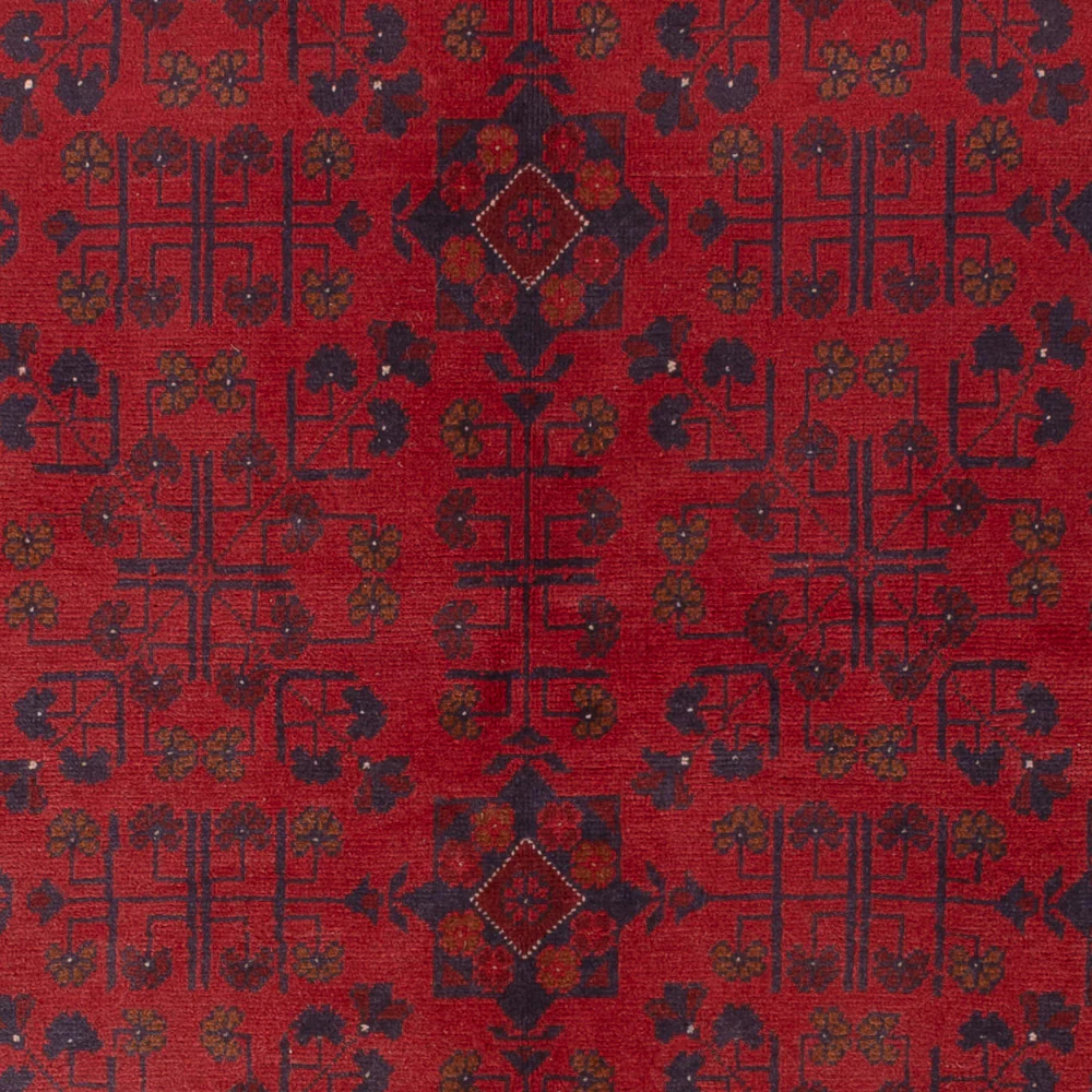 Afghan Teppich - Kunduz - 227 x 174 cm - rot - Image 2