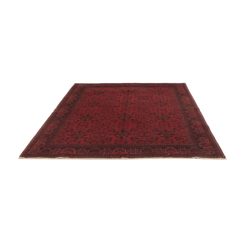 Afghan Teppich - Kunduz - 227 x 174 cm - rot - Image 6