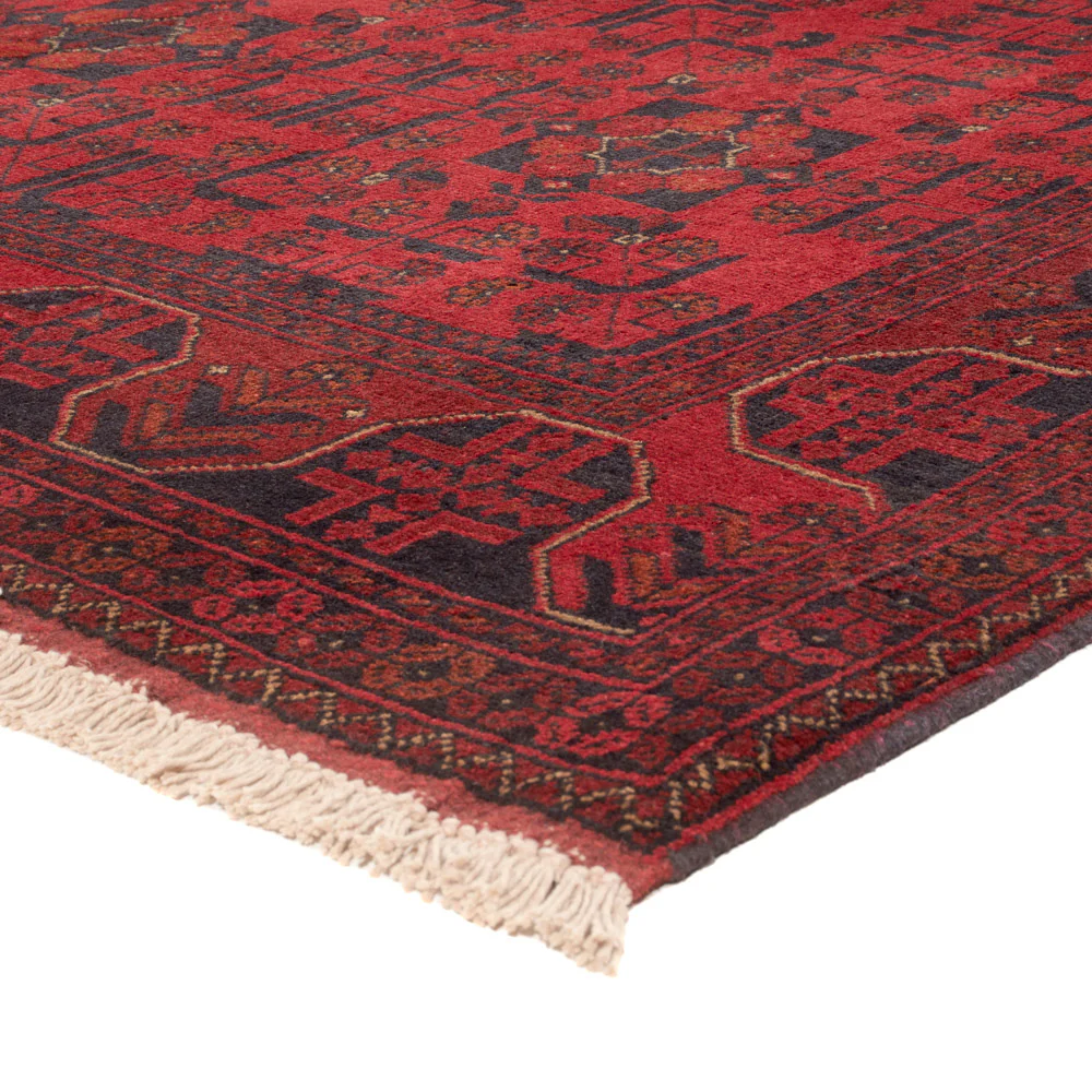 Afghan Teppich - Kunduz - 236 x 166 cm - rot - Image 4