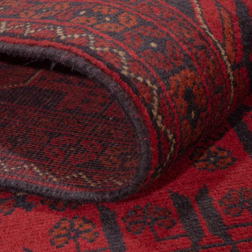 Afghan Teppich - Kunduz - 236 x 166 cm - rot - Image 5