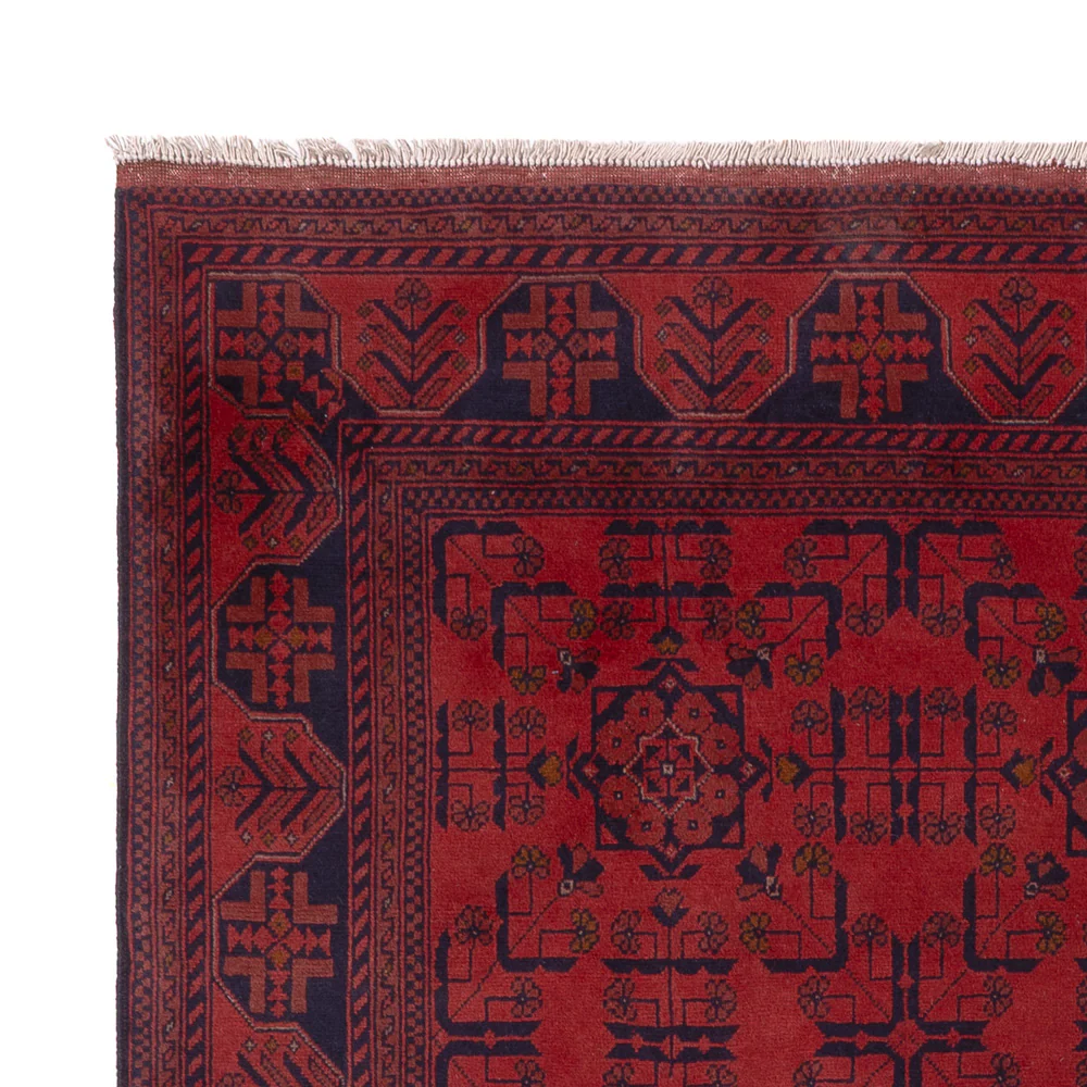 Afghan Teppich - Kunduz - 236 x 175 cm - rot - Image 3