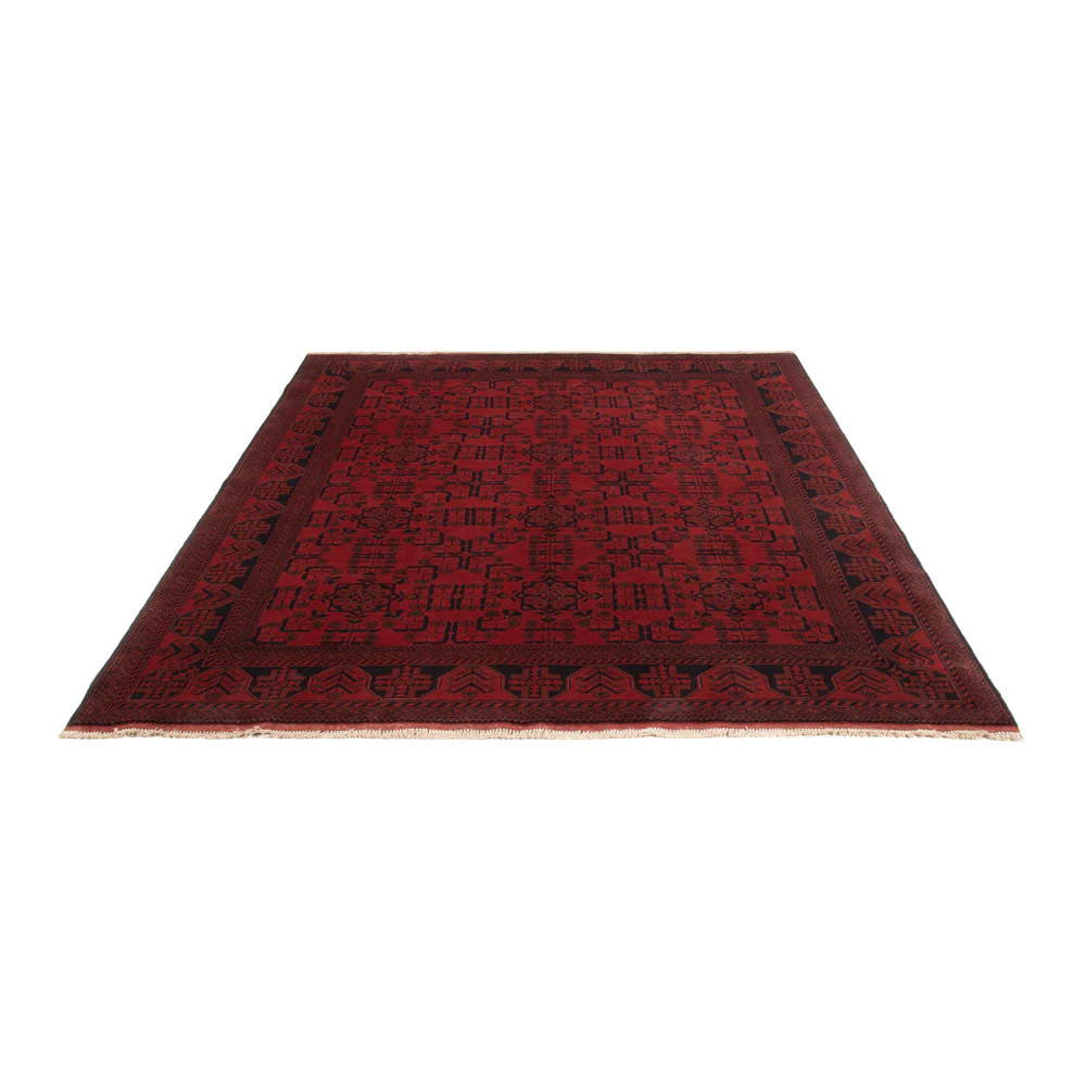 Afghan Teppich - Kunduz - 236 x 175 cm - rot - Image 6