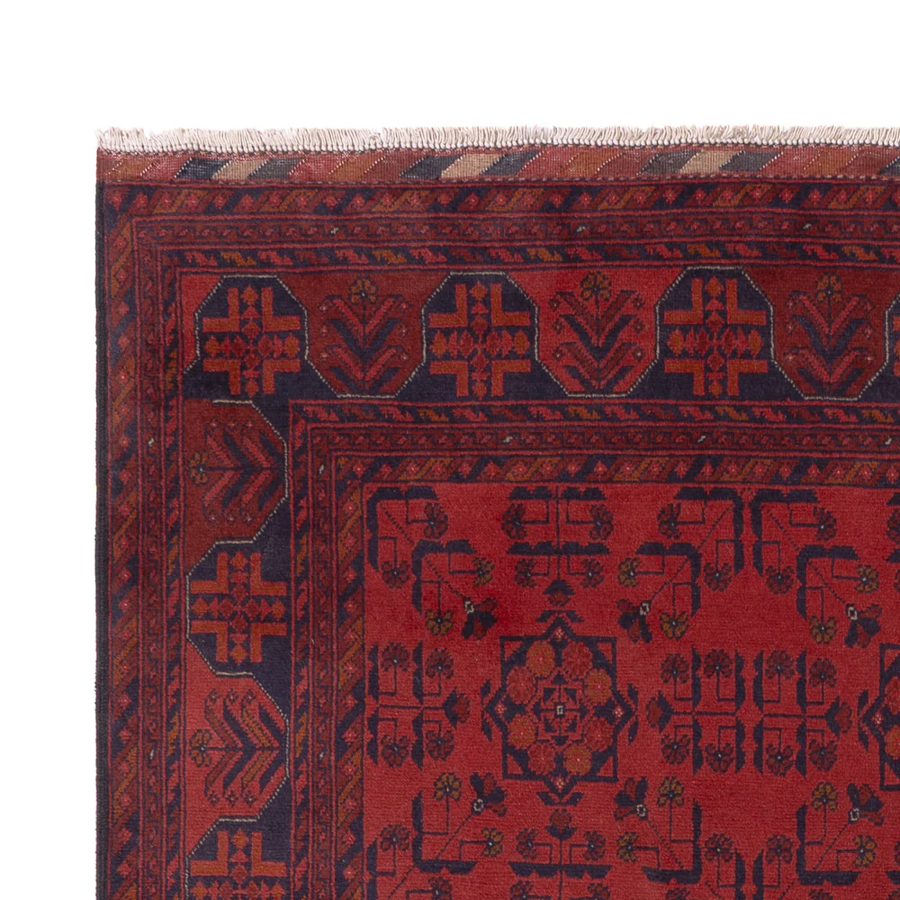 Afghan Teppich - Kunduz - 238 x 176 cm - rot - Image 3