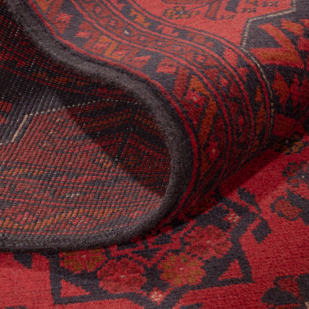 Afghan Teppich - Kunduz - 238 x 176 cm - rot - Image 5