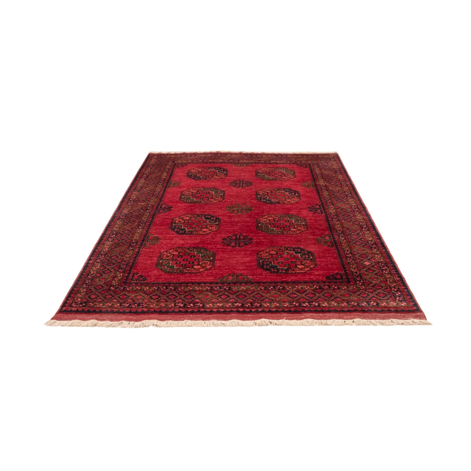 Afghan Teppich - Kunduz - 242 x 171 cm - rot - Image 5