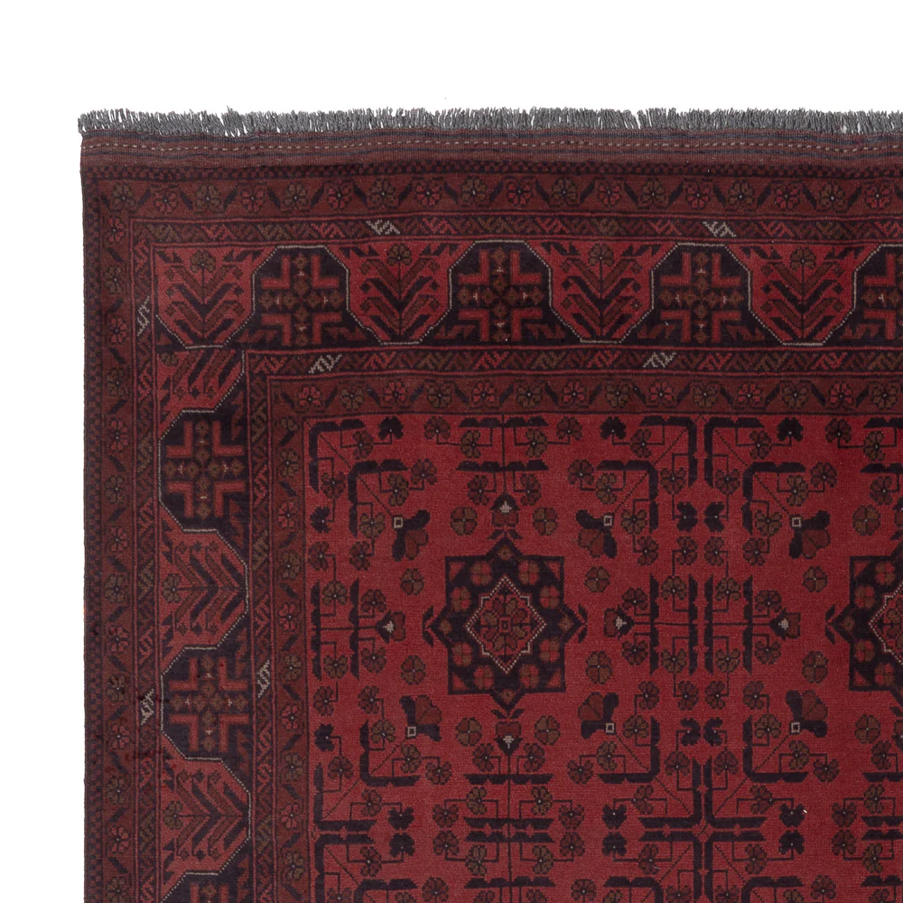 Afghan Teppich - Kunduz - 286 x 197 cm - rot - Image 3
