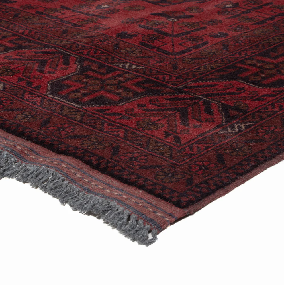 Afghan Teppich - Kunduz - 286 x 197 cm - rot - Image 4
