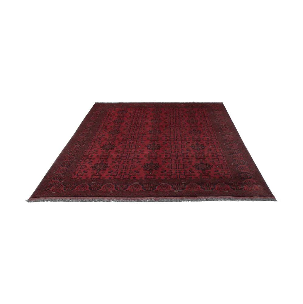 Afghan Teppich - Kunduz - 286 x 197 cm - rot - Image 6