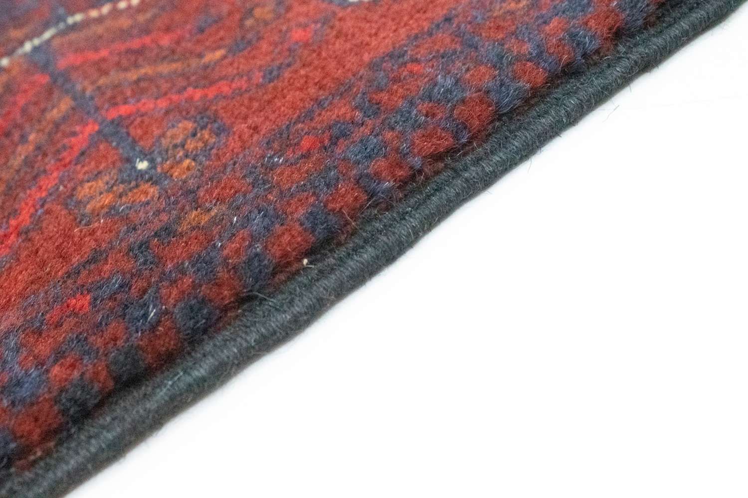 Afghan Teppich - Kunduz 289 x 77 cm - rot - Image 3