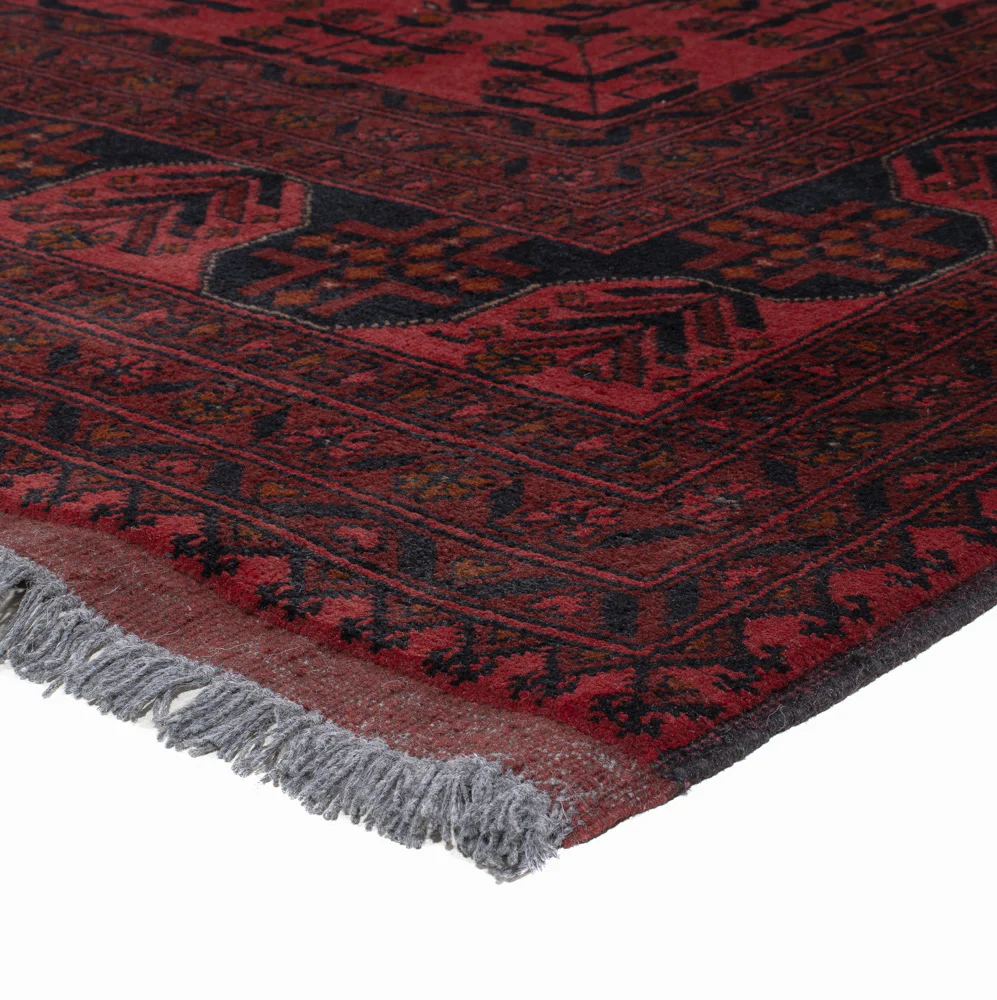 Afghan Teppich - Kunduz - 292 x 196 cm - rot - Image 4