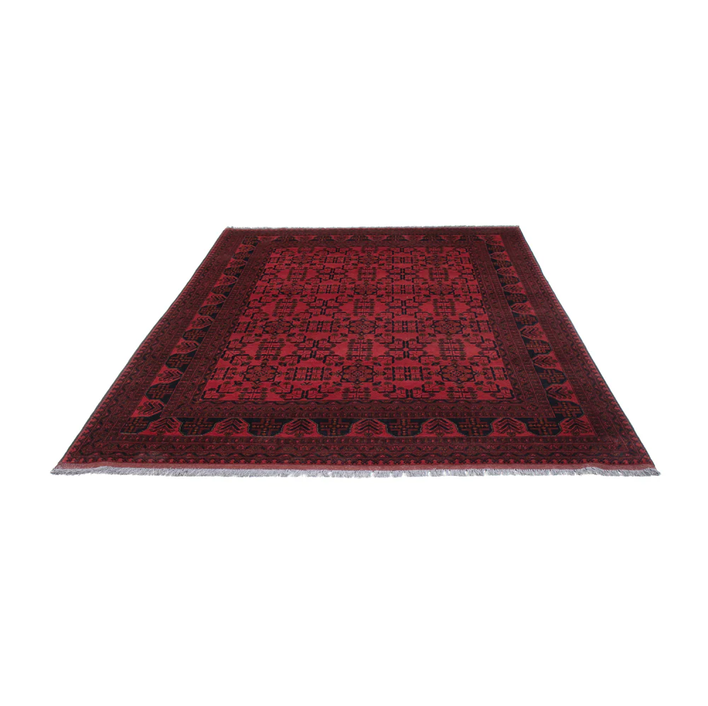 Afghan Teppich - Kunduz - 292 x 196 cm - rot - Image 6