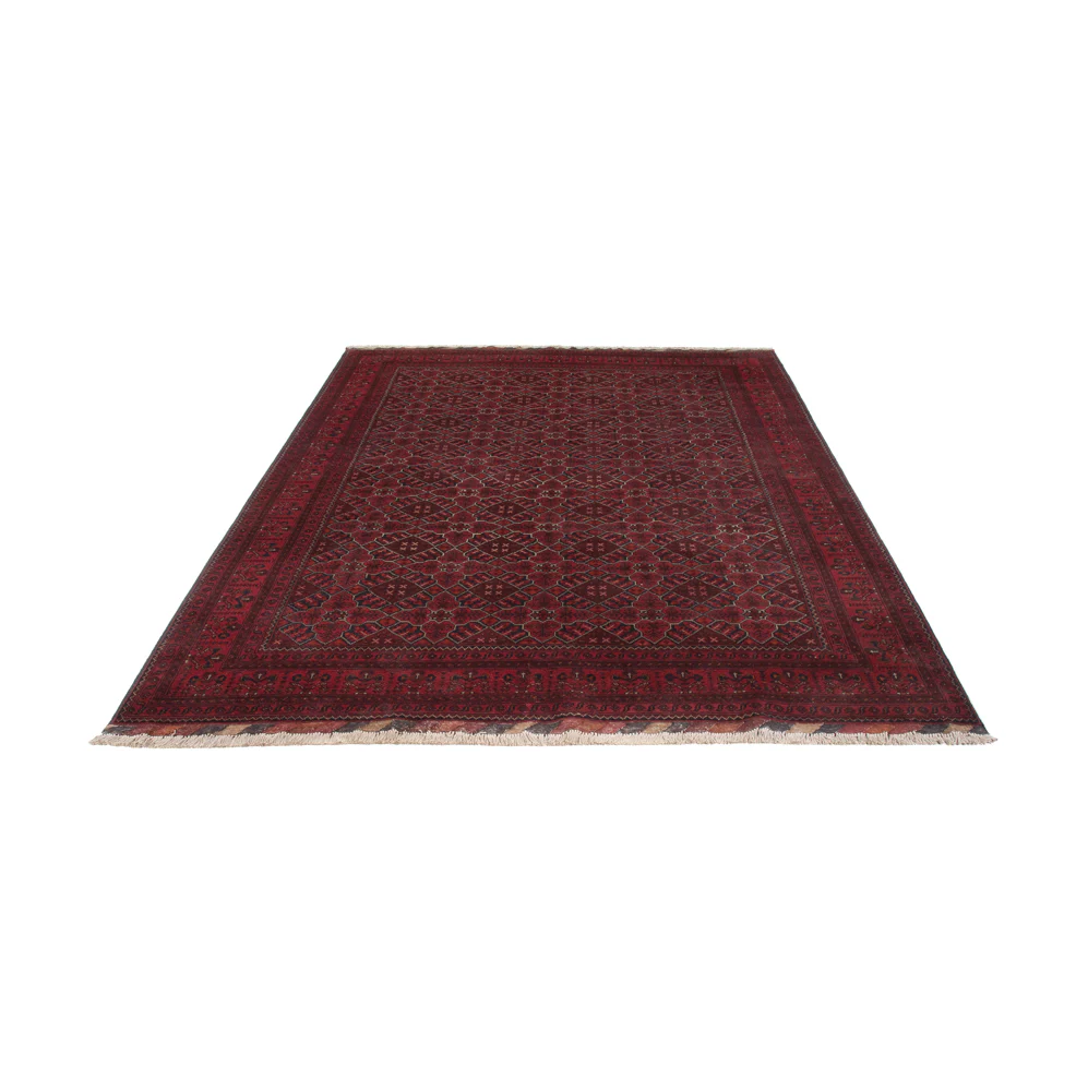 Afghan Teppich - Kunduz - 292 x 200 cm - rot - Image 6