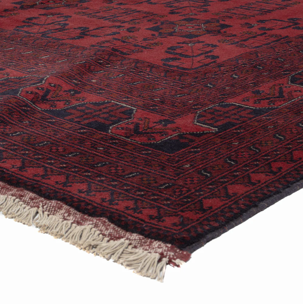 Afghan Teppich - Kunduz - 292 x 205 cm - rot - Image 4