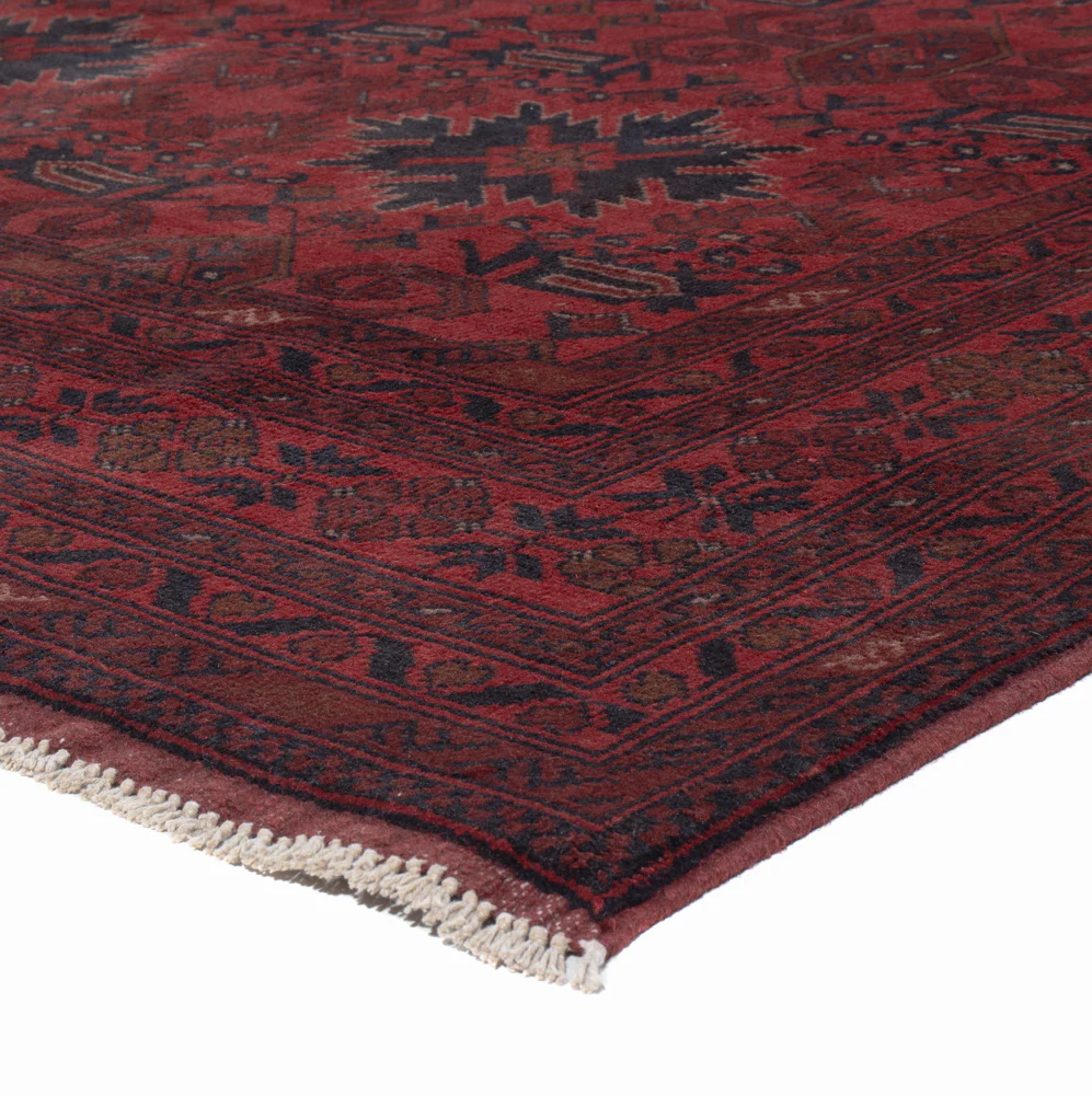 Afghan Teppich - Kunduz - 294 x 199 cm - rot - Image 4