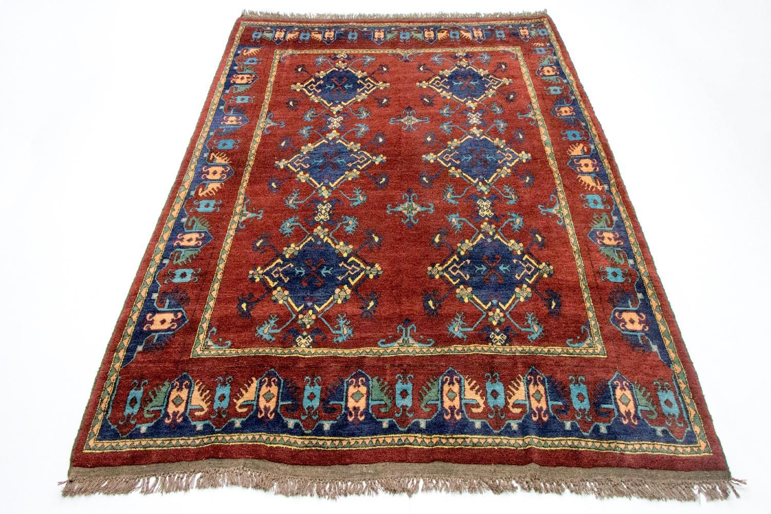 Afghan Teppich - Kunduz 294 x 211 cm - rot - Image 2