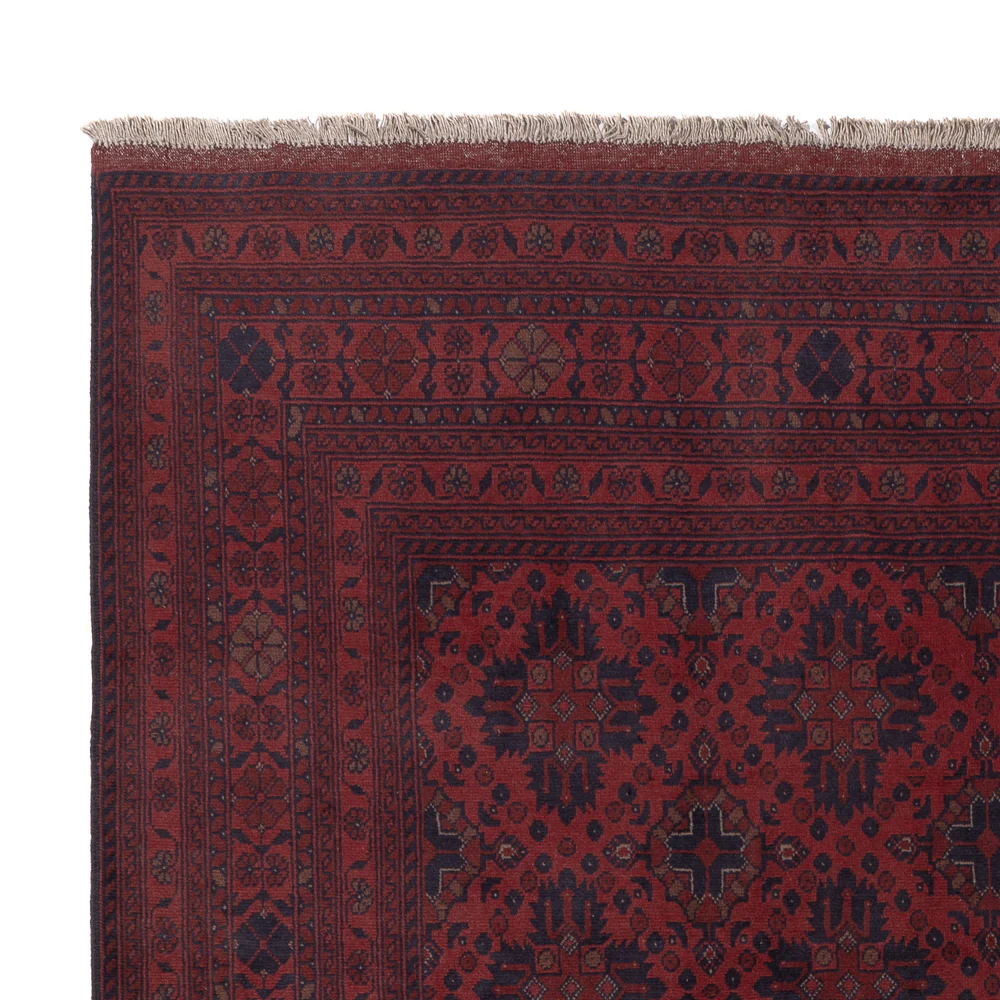 Afghan Teppich - Kunduz - 298 x 205 cm - rot - Image 3