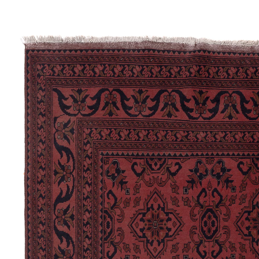 Afghan Teppich - Kunduz - 303 x 205 cm - rot - Image 3