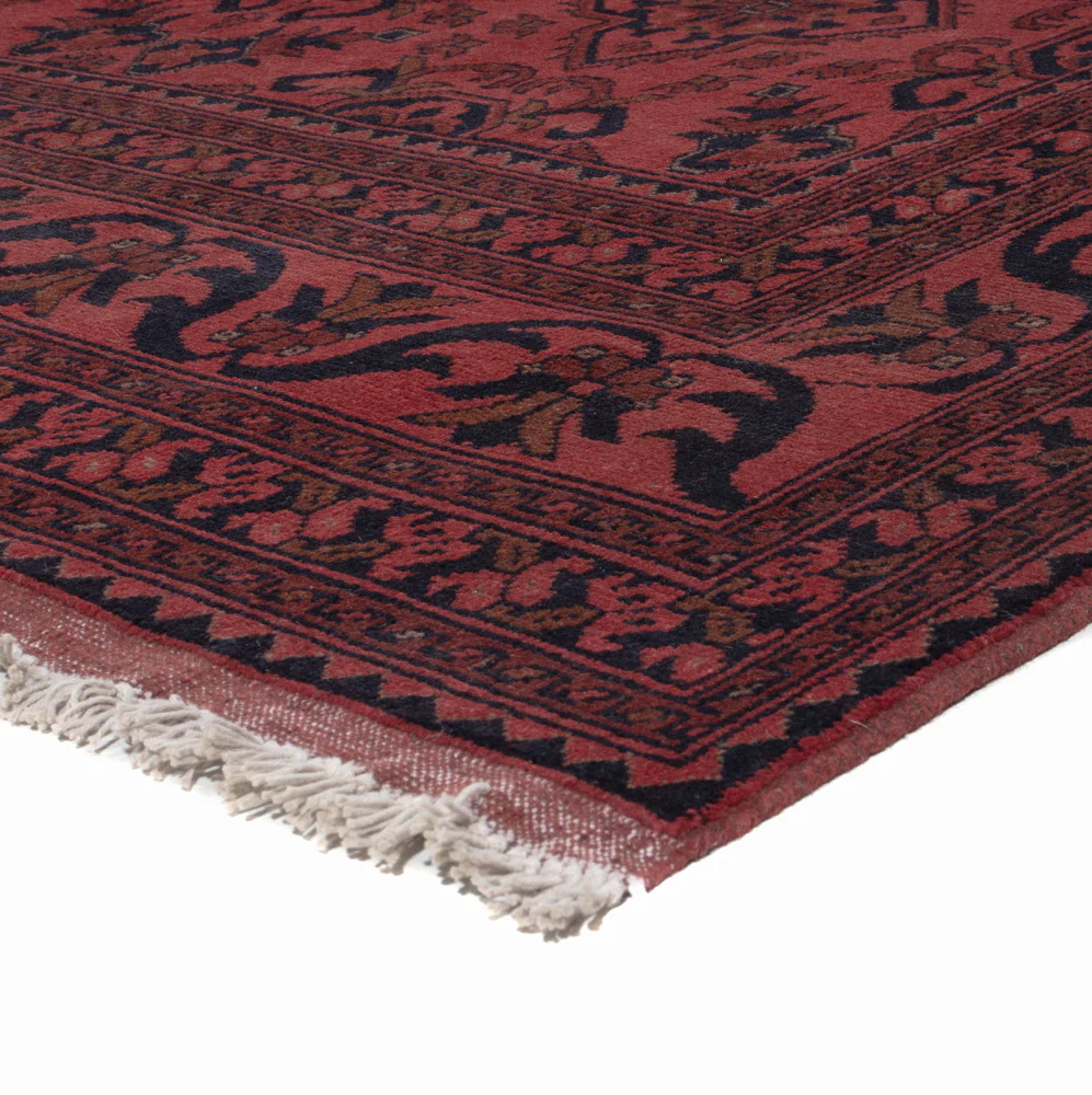 Afghan Teppich - Kunduz - 303 x 205 cm - rot - Image 4