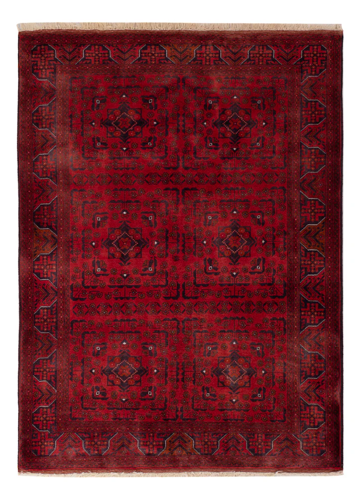 Afghan Teppich 139x101cm - Orientteppich