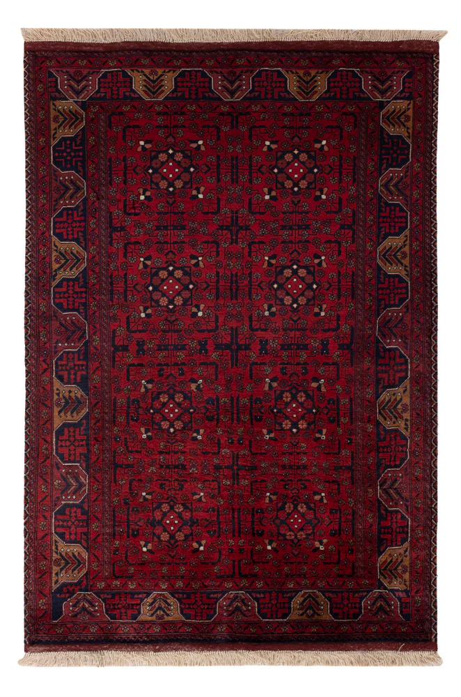 Afghan Teppich 147x100cm - Orientteppich