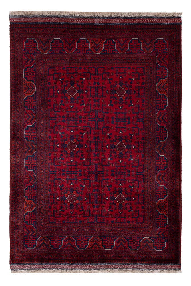 Afghan Teppich 147x103cm - Orientteppich
