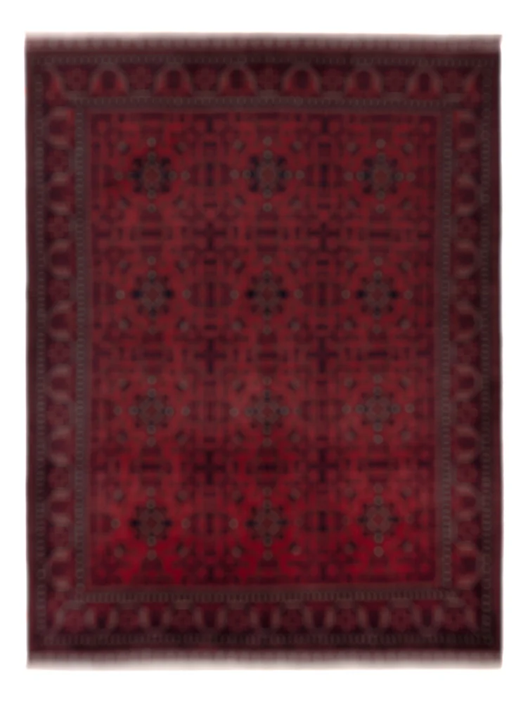 Afghan Teppich 195x154cm - Orientteppich