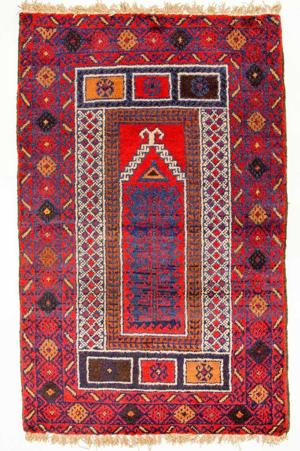Belutsch Teppich 125x79cm - Orientteppich