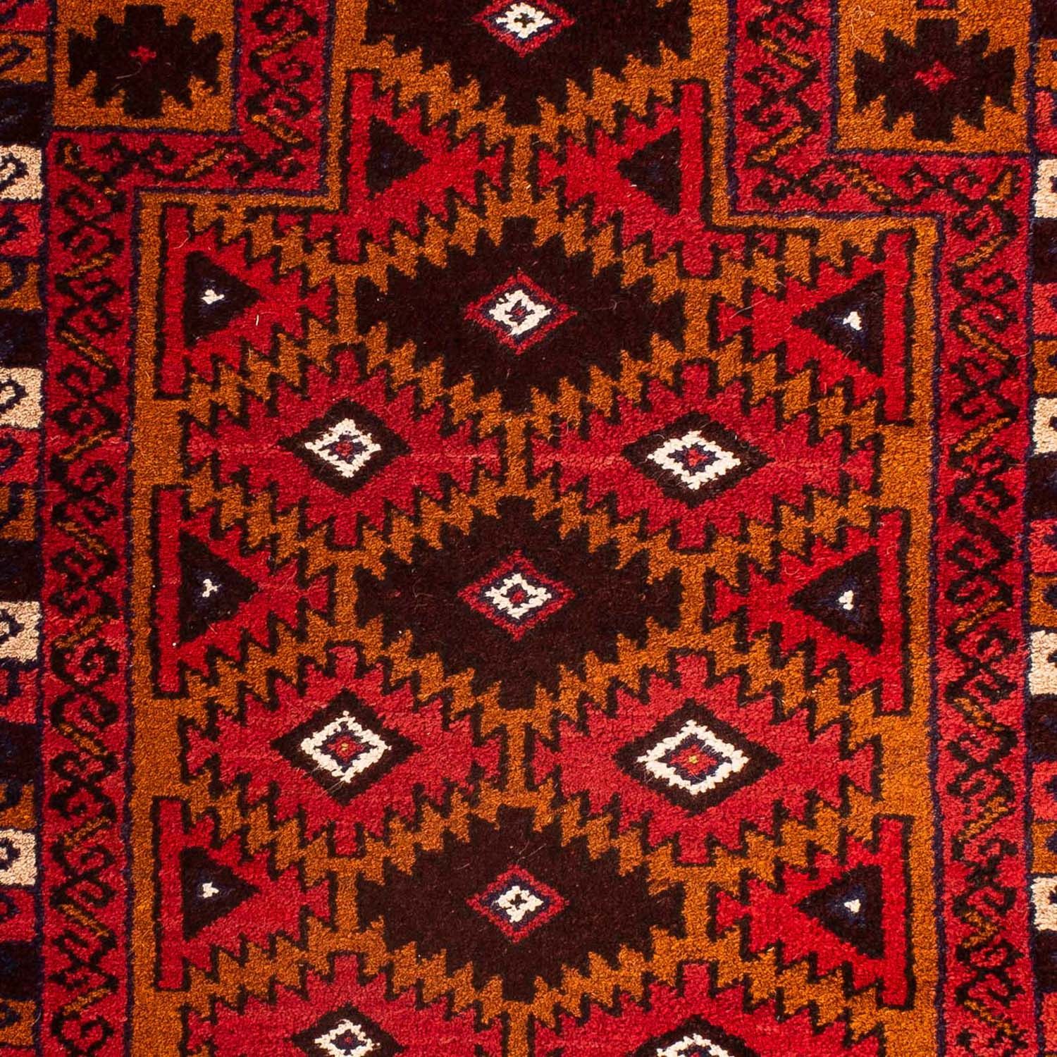 Belutsch Teppich 125 x 80 cm - dunkelrot - Image 2