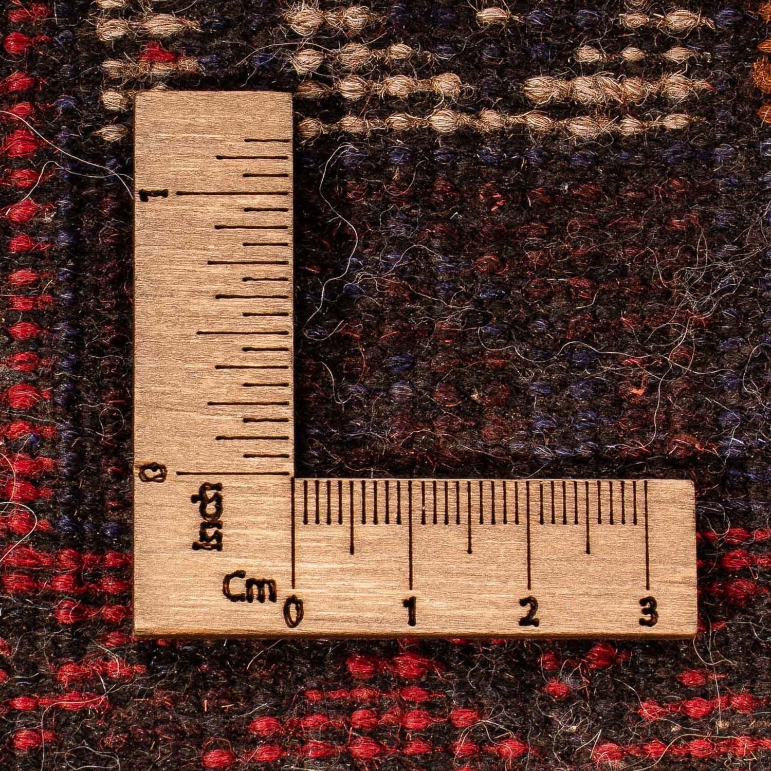 Belutsch Teppich 125 x 80 cm - dunkelrot - Image 6