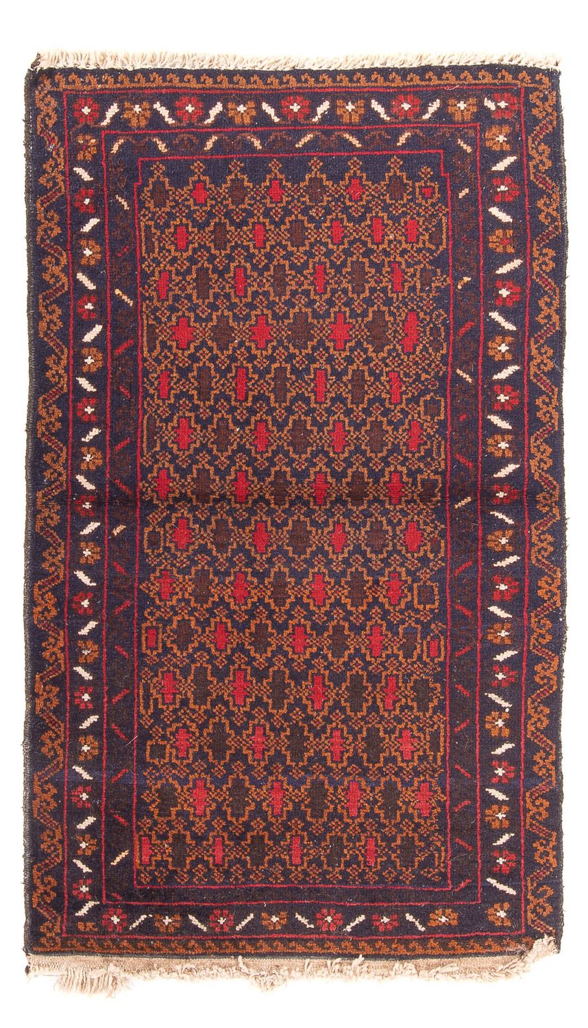 Belutsch Teppich - 131 x 72 cm - mehrfarbig
