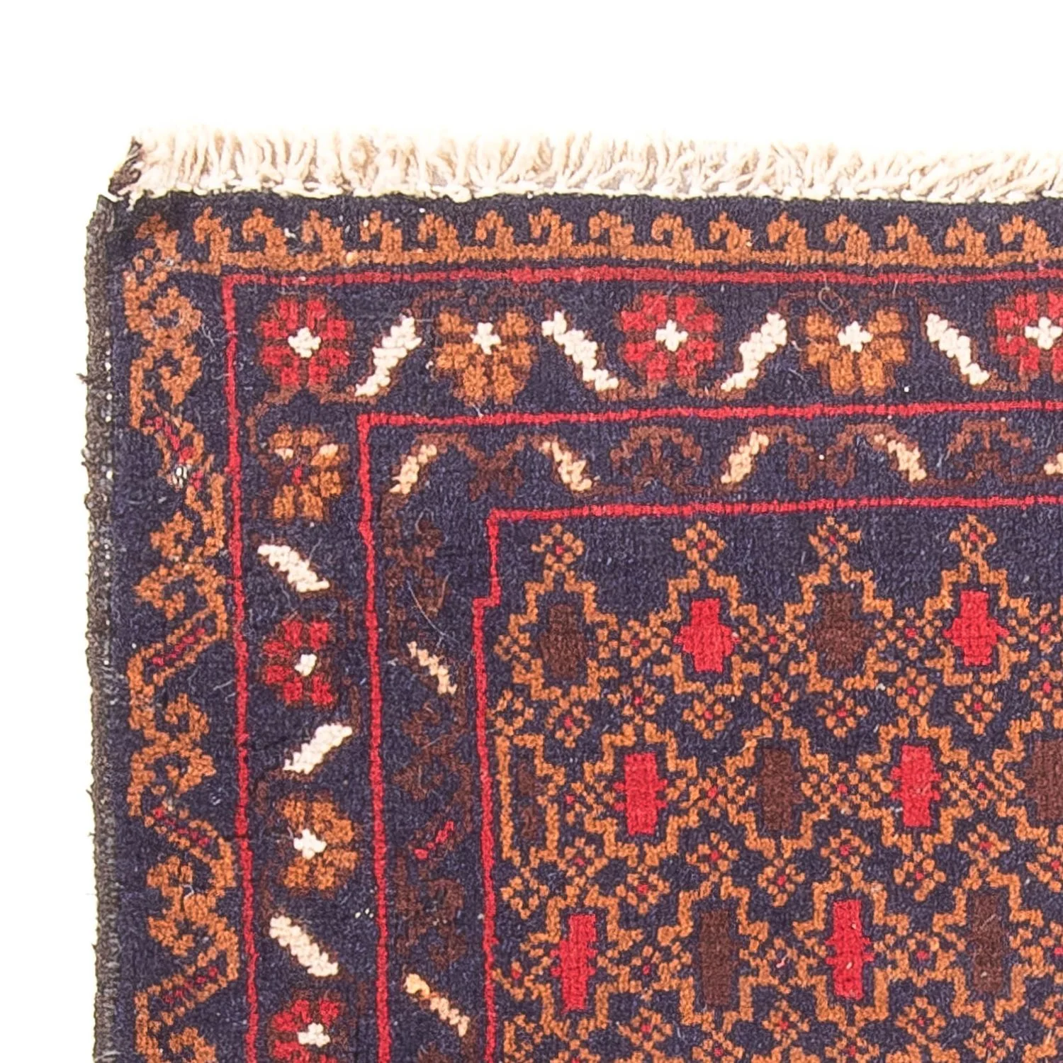 Belutsch Teppich - 131 x 72 cm - mehrfarbig - Image 3
