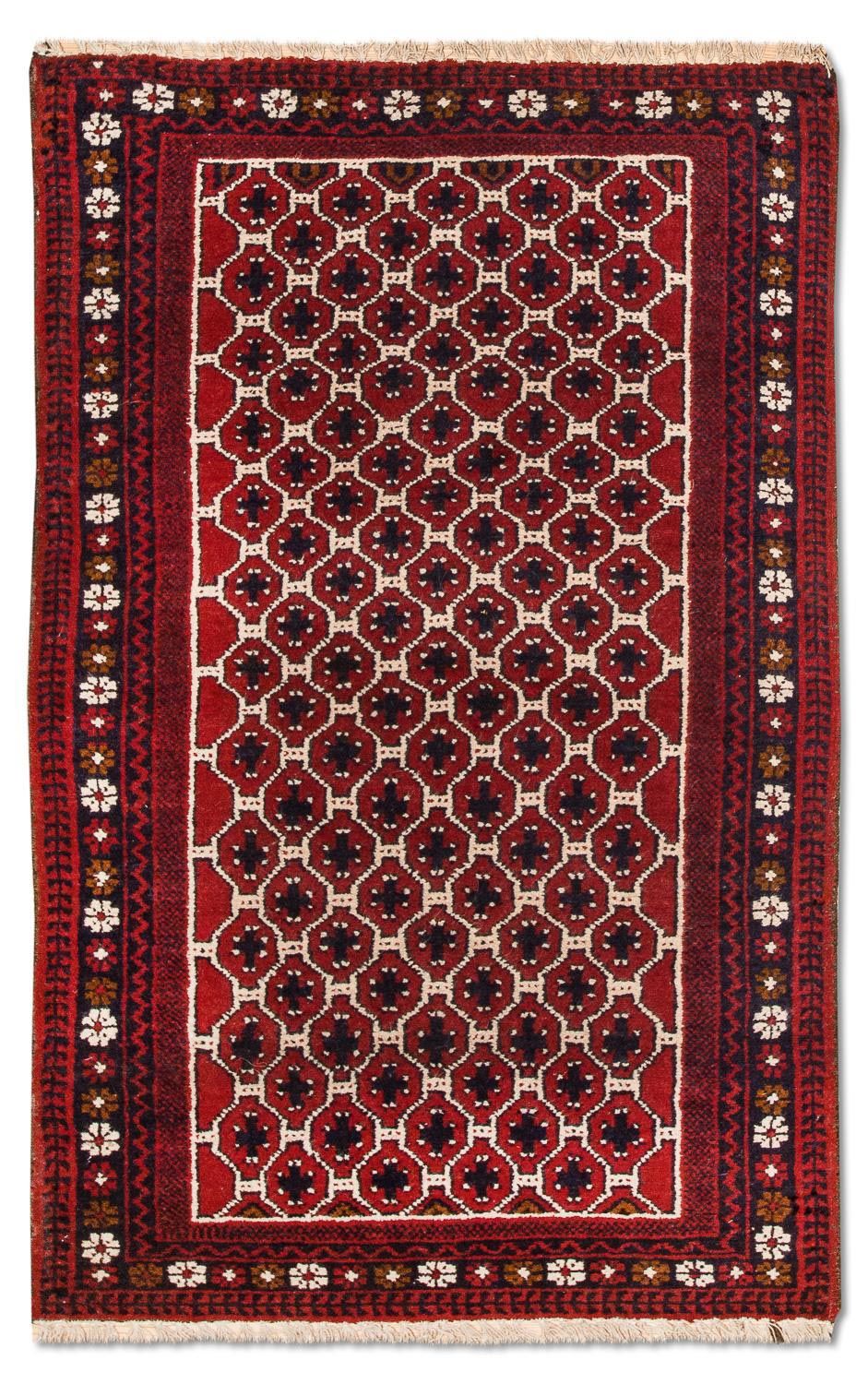 Belutsch Teppich 131x79cm - Orientteppich