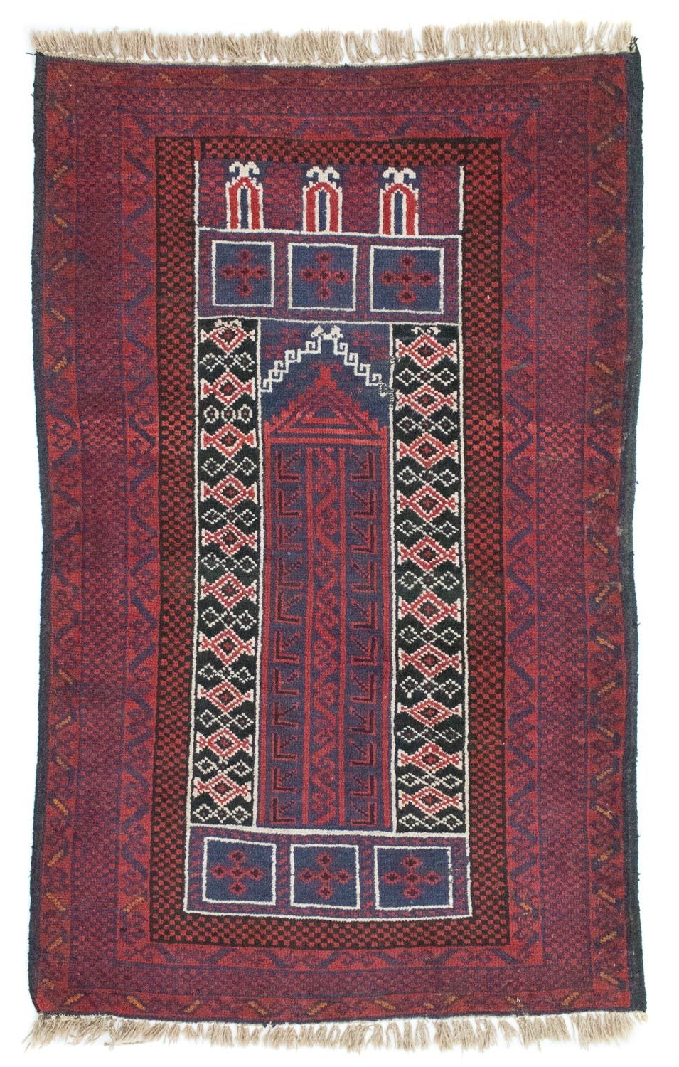 Belutsch Teppich 131x85cm - Orientteppich