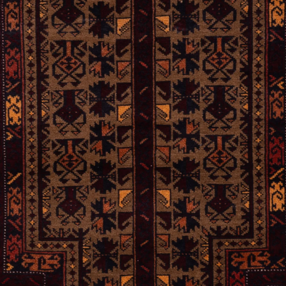 Belutsch Teppich - 140 x 90 cm - mehrfarbig - Image 2