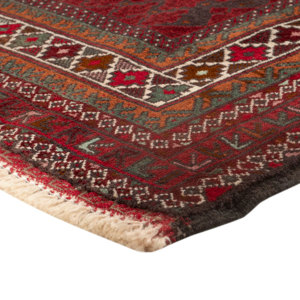 Belutsch Teppich - 140 x 90 cm - rost - Image 4