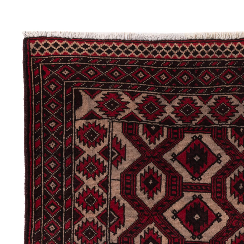 Belutsch Teppich - 148 x 95 cm - rot - Image 3