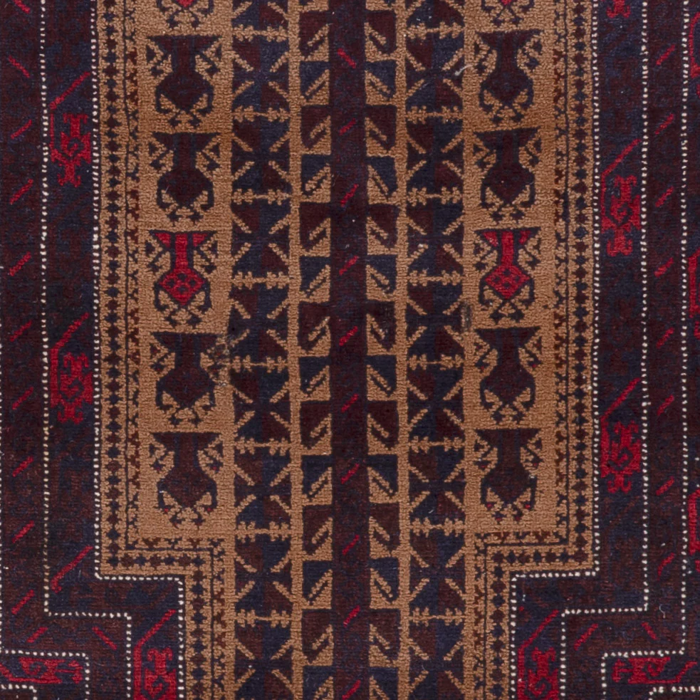 Belutsch Teppich - 155 x 90 cm - mehrfarbig - Image 2