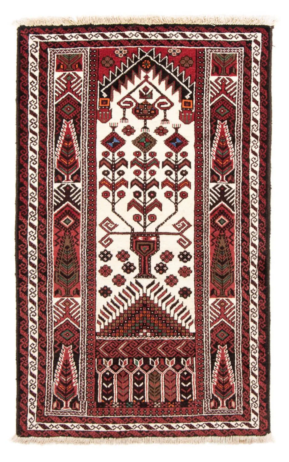Belutsch Teppich 175 x 97 cm - beige