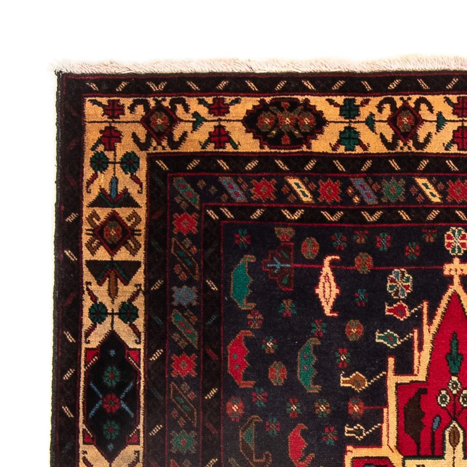 Belutsch Teppich 180 x 115 cm - dunkelblau - Image 3