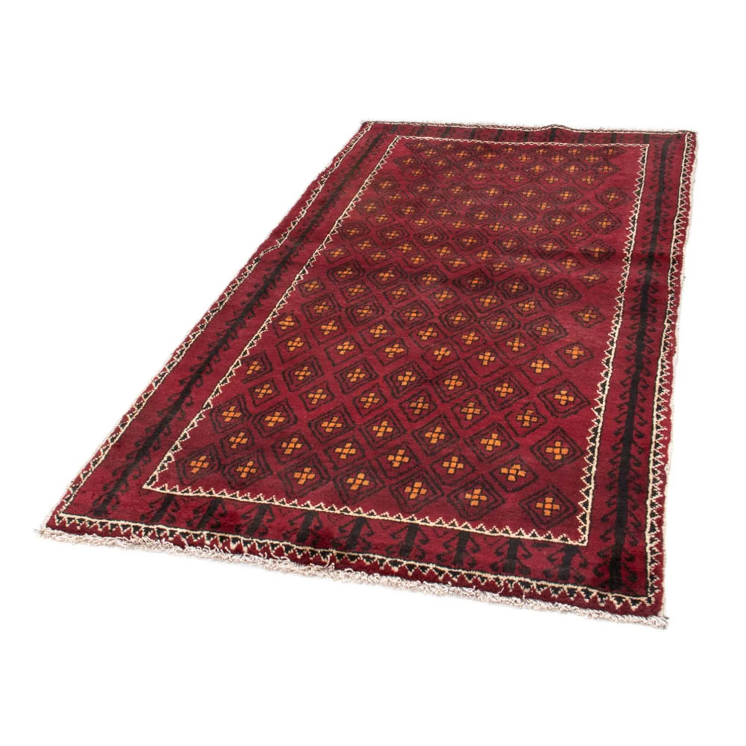 Belutsch Teppich 182 x 103 cm - dunkelrot - Image 5