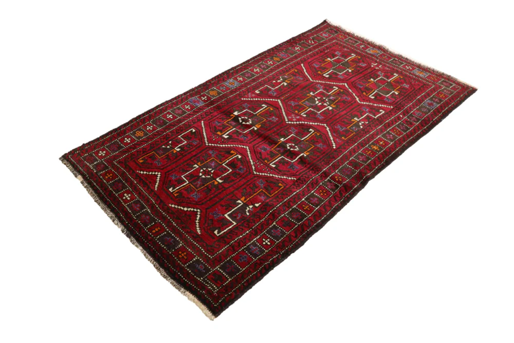 Belutsch Teppich - 190 x 105 cm - rot - Image 2