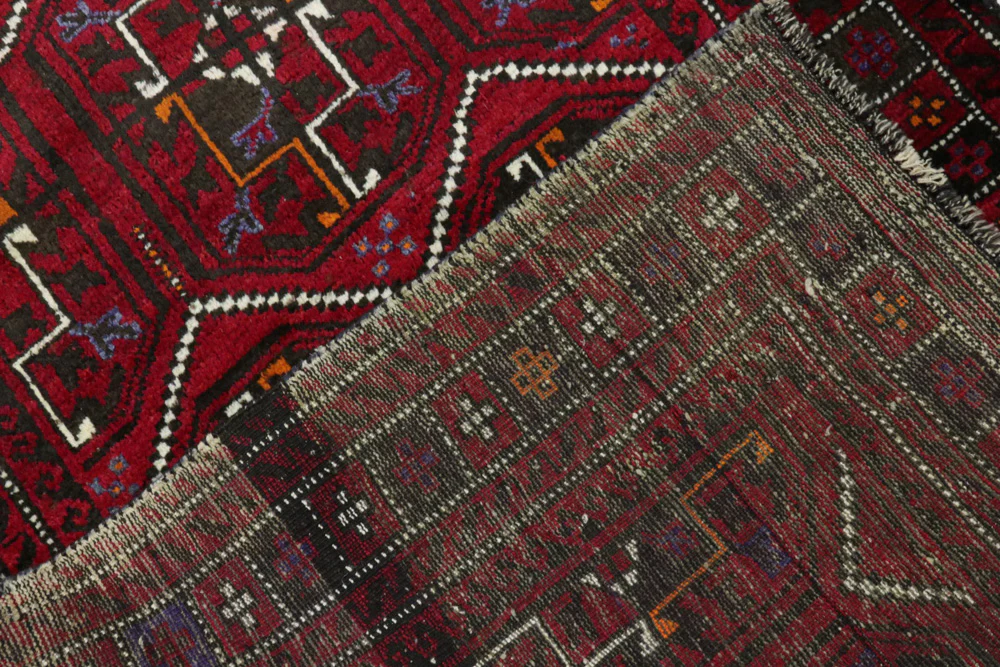 Belutsch Teppich - 190 x 105 cm - rot - Image 6