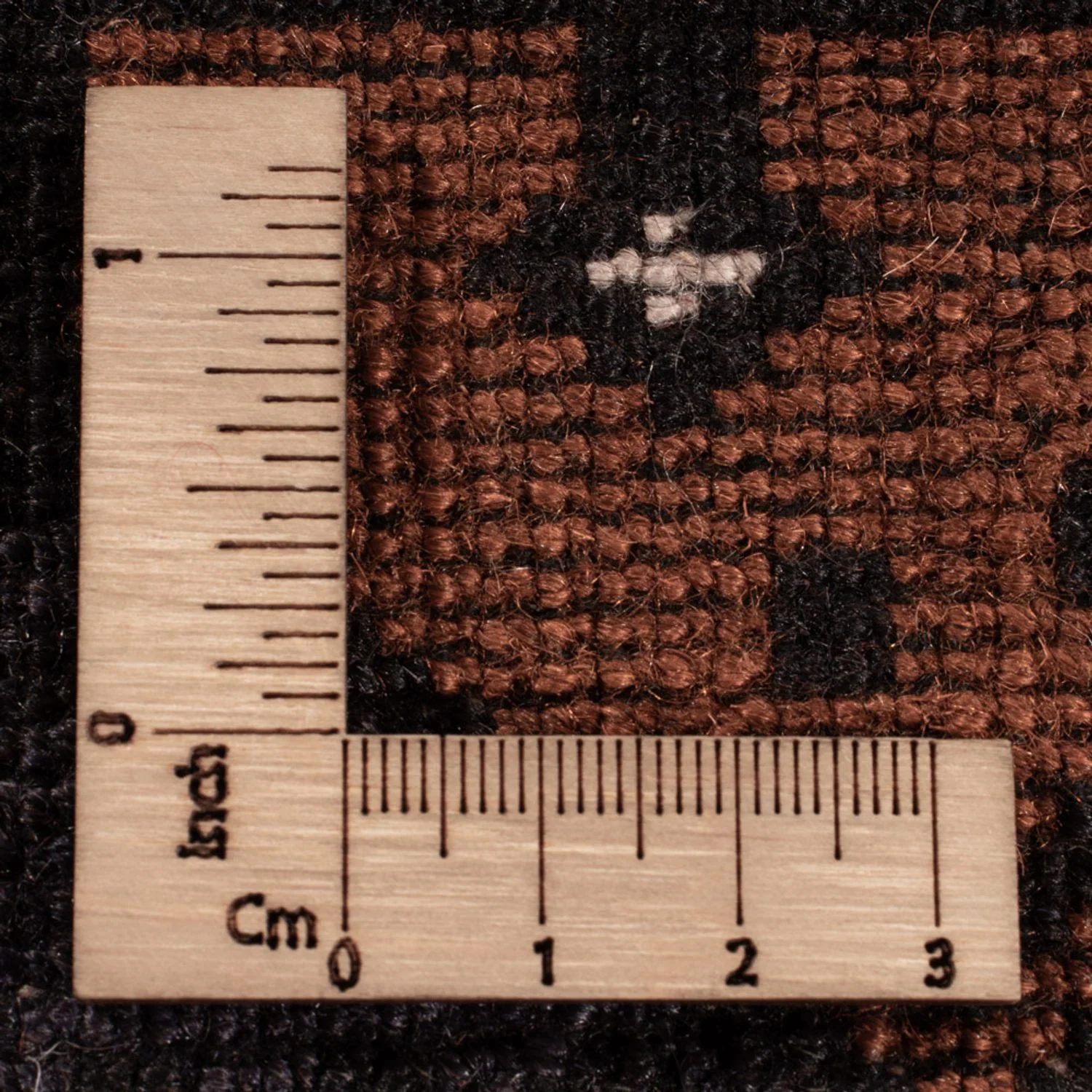 Belutsch Teppich - 190 x 126 cm - dunkelrot - Image 6