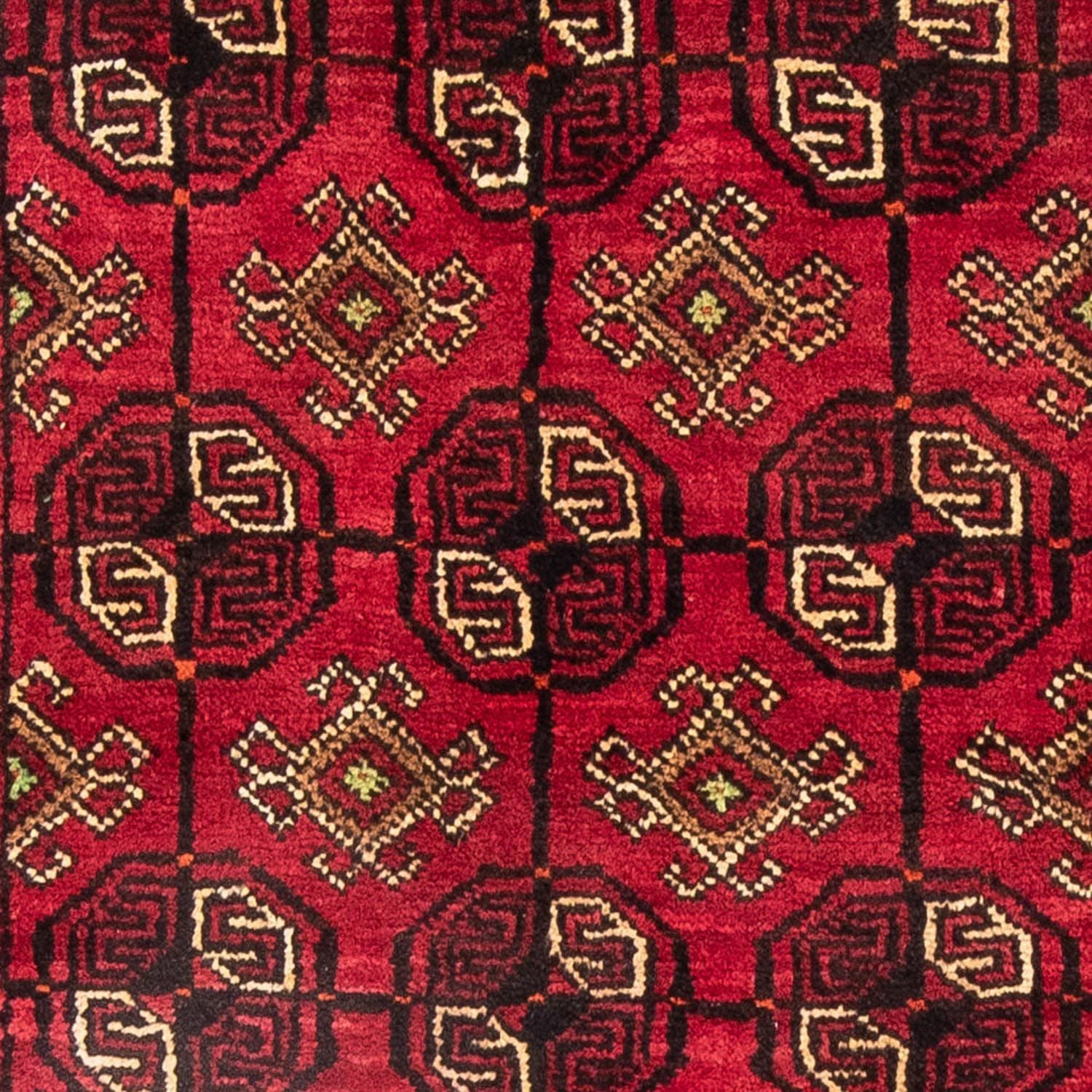 Belutsch Teppich 190 x 138 cm - dunkelrot - Image 2