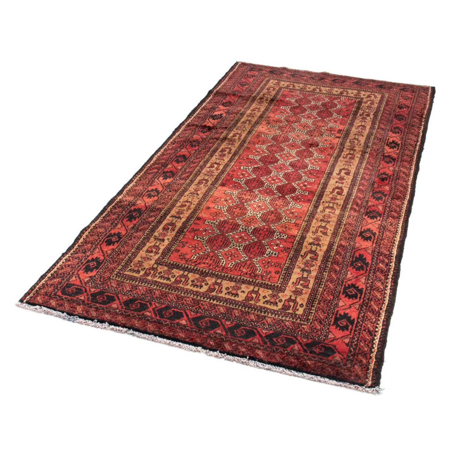 Belutsch Teppich 192 x 105 cm - rost - Image 5