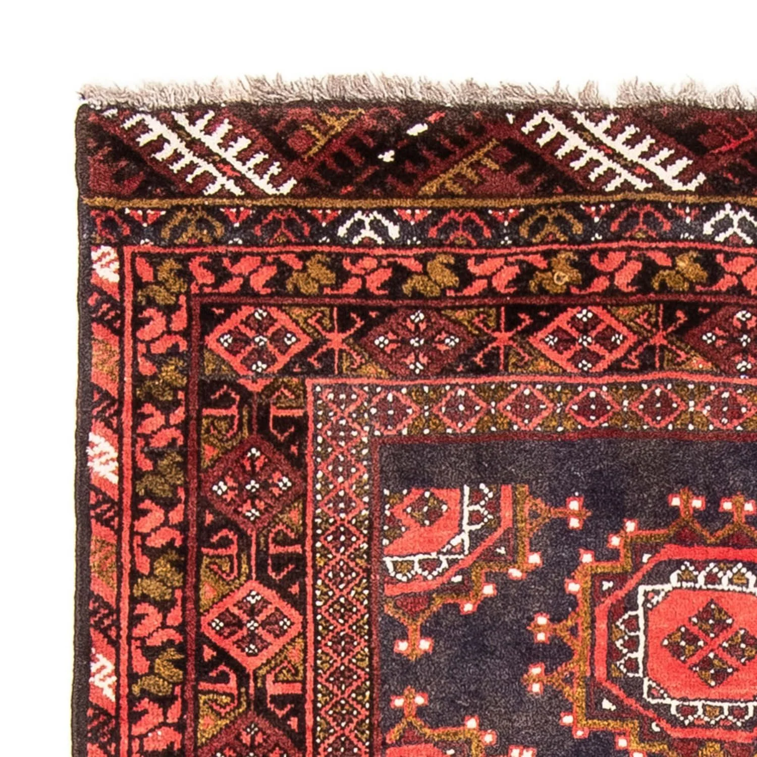 Belutsch Teppich 194 x 105 cm - hellrot - Image 3